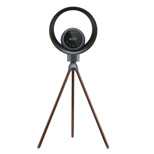 Ventilador Tripode - Negro Mate